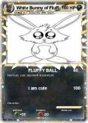 White Bunny of Fluff White Bunny of