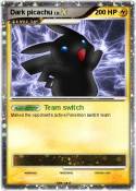 Dark picachu