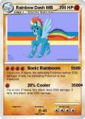 Rainbow Dash WB