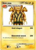 Gold ninja