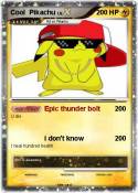 Cool Pikachu