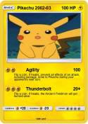 Pikachu 2002-03