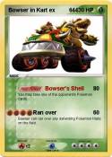 Bowser in Kart