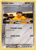 fortnite rules fortnite rules
