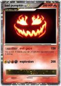 bad pumpkin