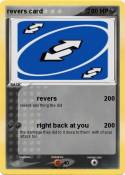 revers card