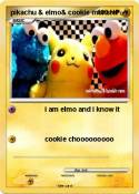 pikachu & elmo&