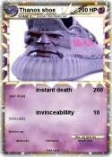 Thanos shoe
