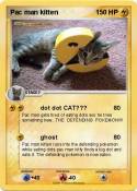 Pac man kitten 
