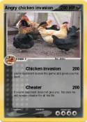 Angry chicken