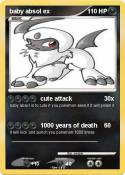 baby absol ex