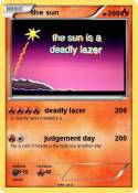 the sun