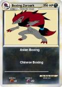 Boxing Zoroark