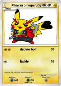Pikachu omega