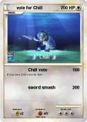 vote for Chill