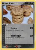 Ginger Snaps