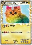 Rainbow kitty