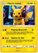 Pikachu Gamer