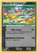 Meloetta EX δ