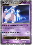 Mew & Mewtwo