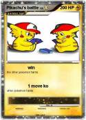 Pikachu's