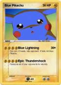 Blue Pikachu
