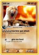 evil cat