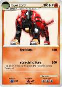 tiger zord