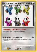 Shy guy gang tag team Shy guy gang