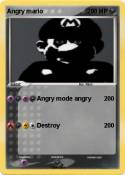 Angry mario