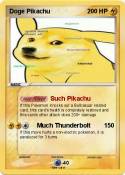 Doge Pikachu