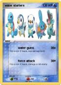 water starters