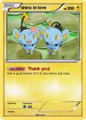 shinx in love