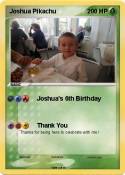 Joshua Pikachu Joshua Pikachu