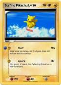 Surfing Pikachu Lv.20 Surfing Pikachu