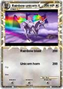 Rainbow unicorn