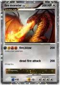 fire monster