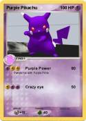 Purple Pikachu