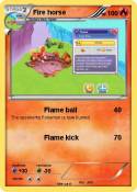 Fire horse