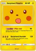 Surprised Pikachu Surprised