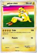 yellow chick