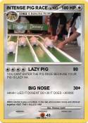 INTENSE PIG RACE INTENSE PIG