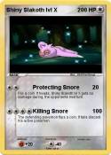 Shiny Slakoth lvl X Shiny Slakoth