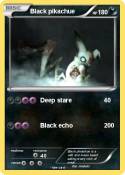 Black pikachue Black pikachue