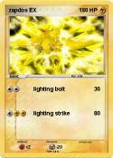 zapdos EX