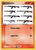gun selection