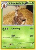 M Baby Giraffe