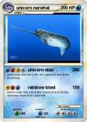 unicorn narwhal