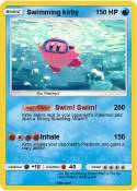 Swimming kirby