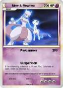 Mew & Mewtwo